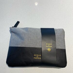 Acqua Di Parma Black and Gray Toiletry Bag